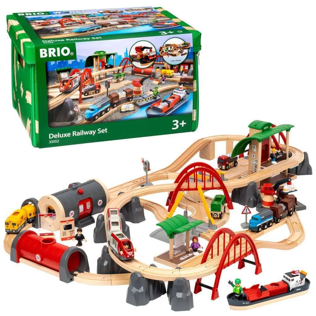 Best wooden train set hotsell
